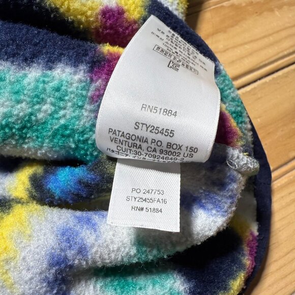 Patagonia Synchilla Snap-T Aztec Twist Fleece Pullover Jacket Women's Small - Picture 8 of 12